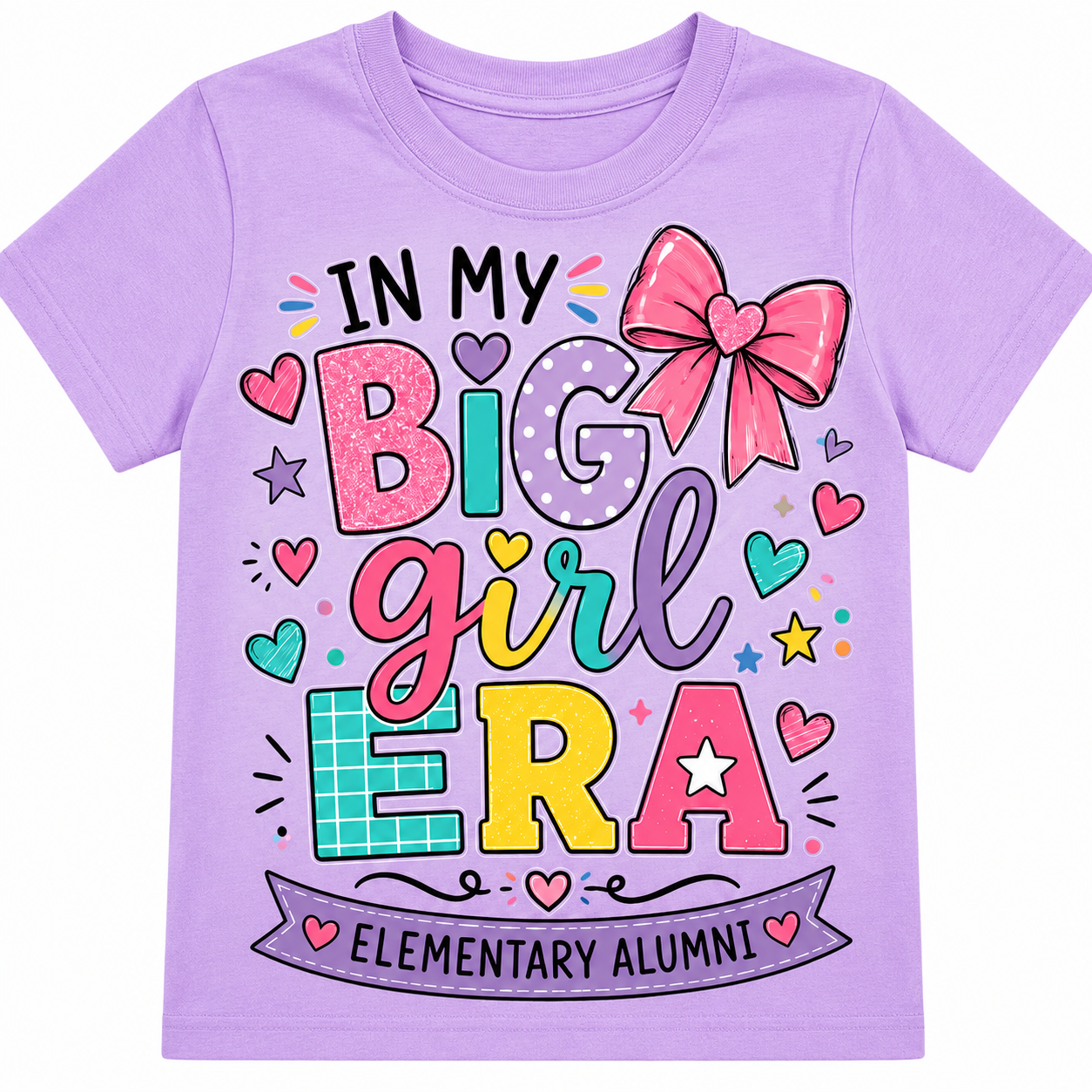In My Big Girl Era, Elementary Alumni Back to School Shirt