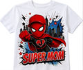 Super Family Superhero Matching Shirts – Personalized custom Birthday Tee for Mom, Dad, Uncle, Aunt, Grandma & Grandpa