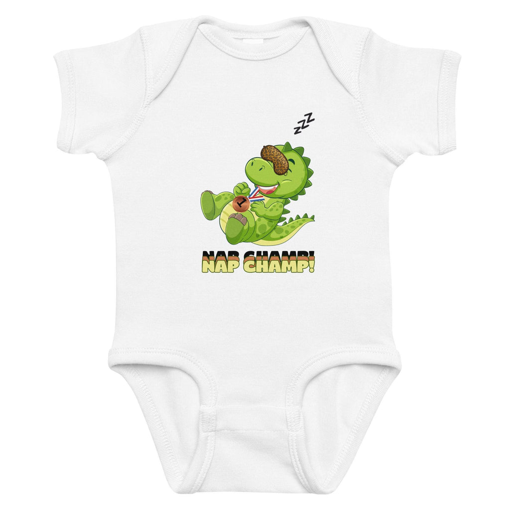 Baby Onesie - Nap Champ Dinosaur