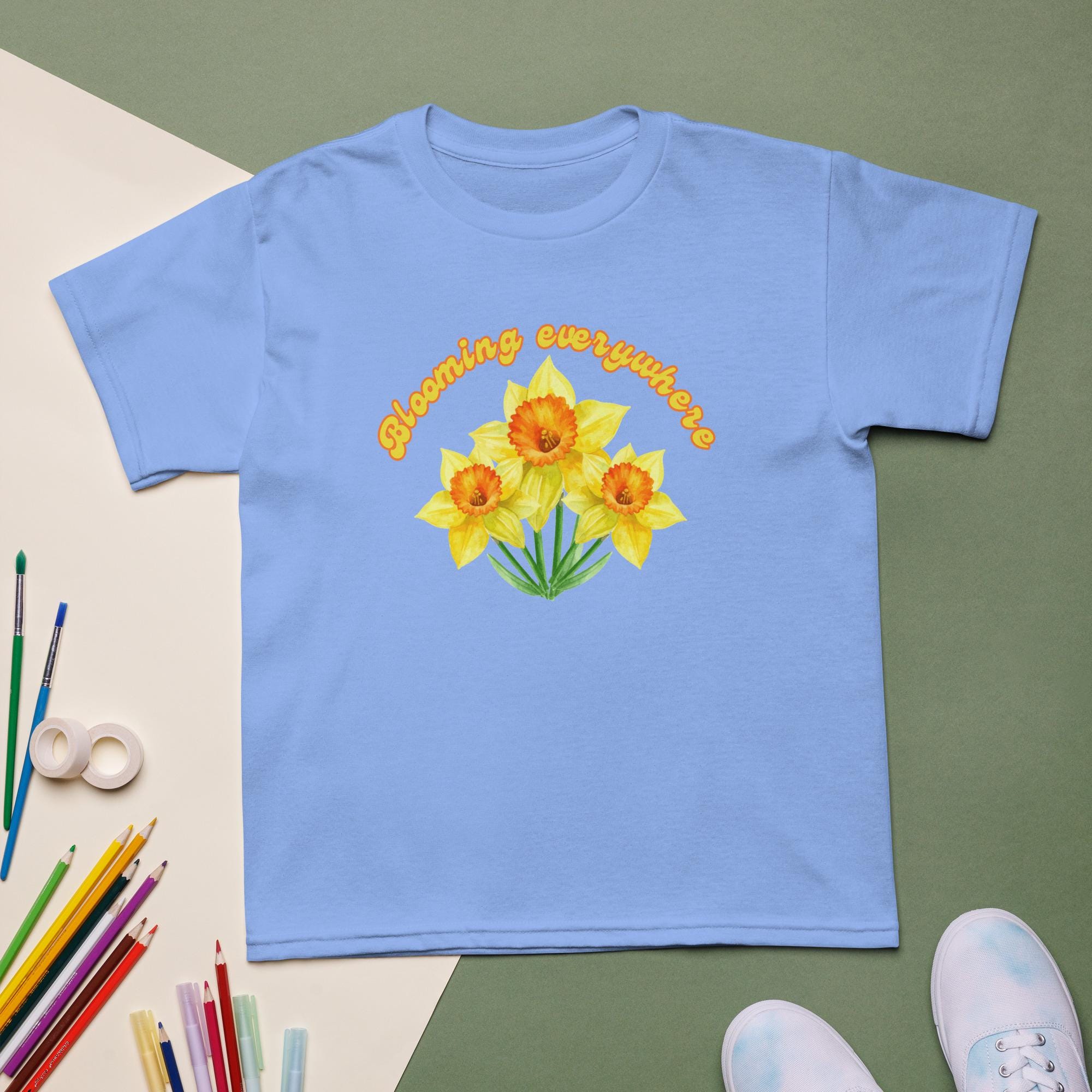 Blooming Everywhere Kids t-shirt