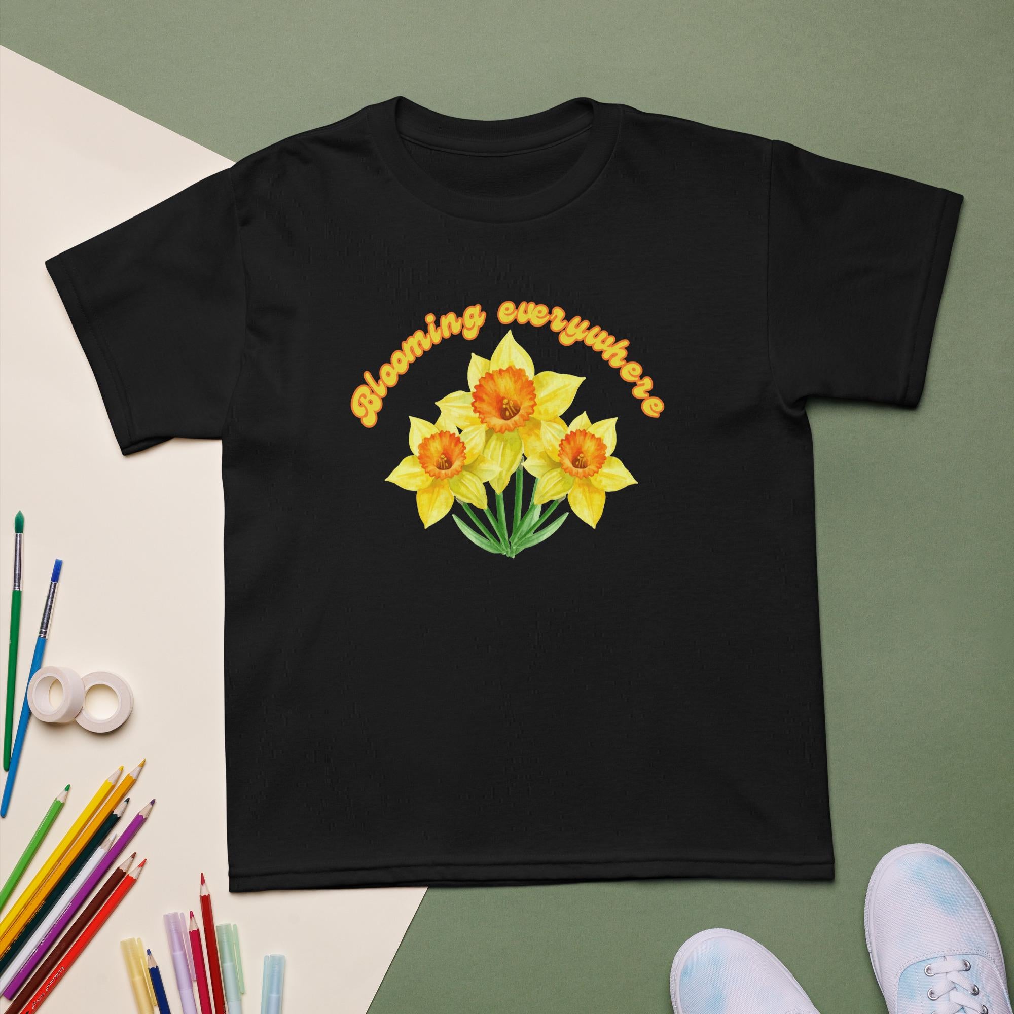 Blooming Everywhere Kids t-shirt