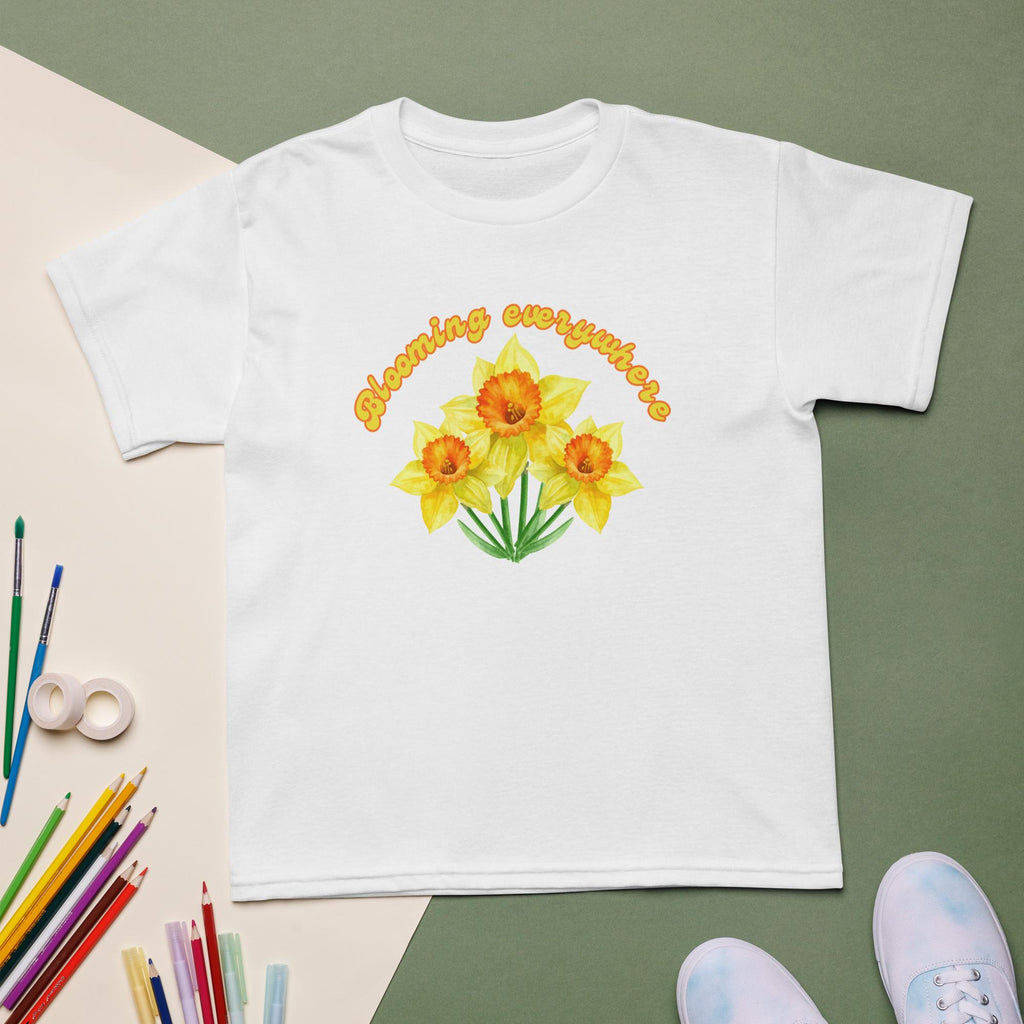 Blooming Everywhere Kids t-shirt