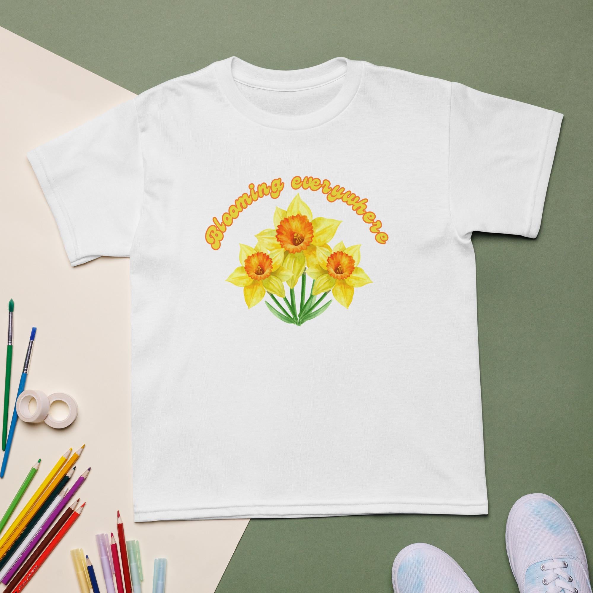Blooming Everywhere Kids t-shirt