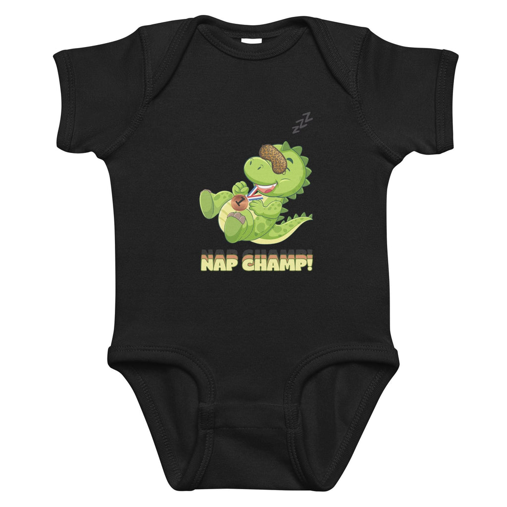 Baby Onesie - Nap Champ Dinosaur