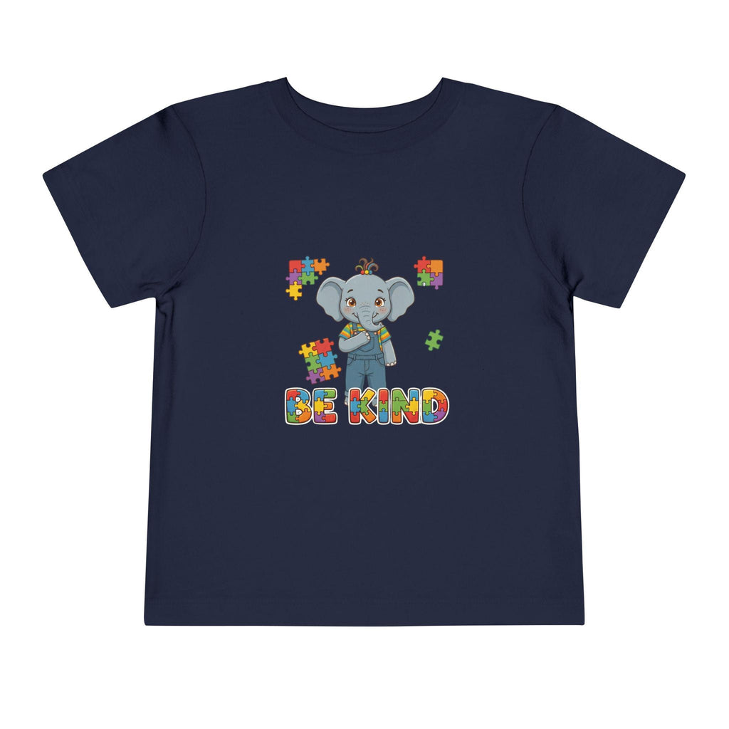 Toddler Elephant Puzzle Tee | Autism Awareness, Be Kind Shirt