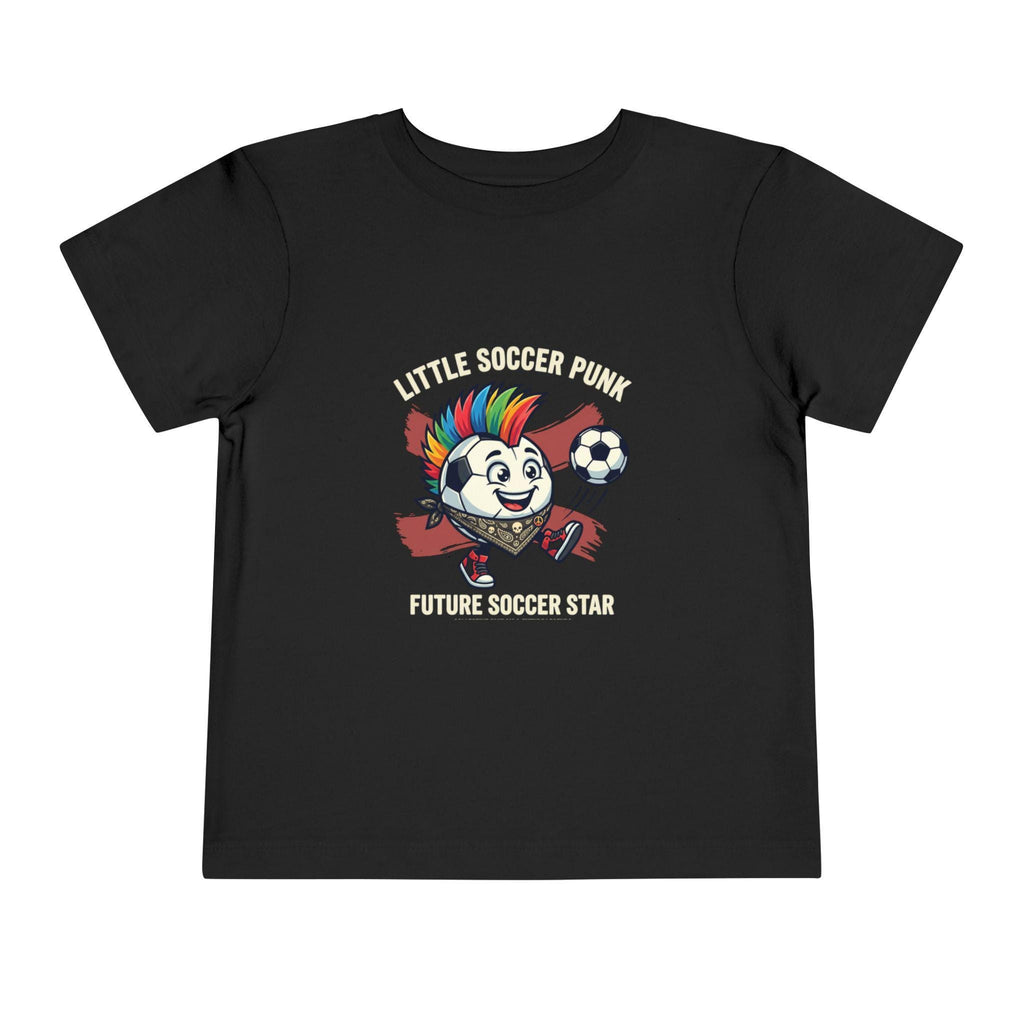 Little Soccer Punk Toddler Tee | Future Star Kids Soccer Shirt