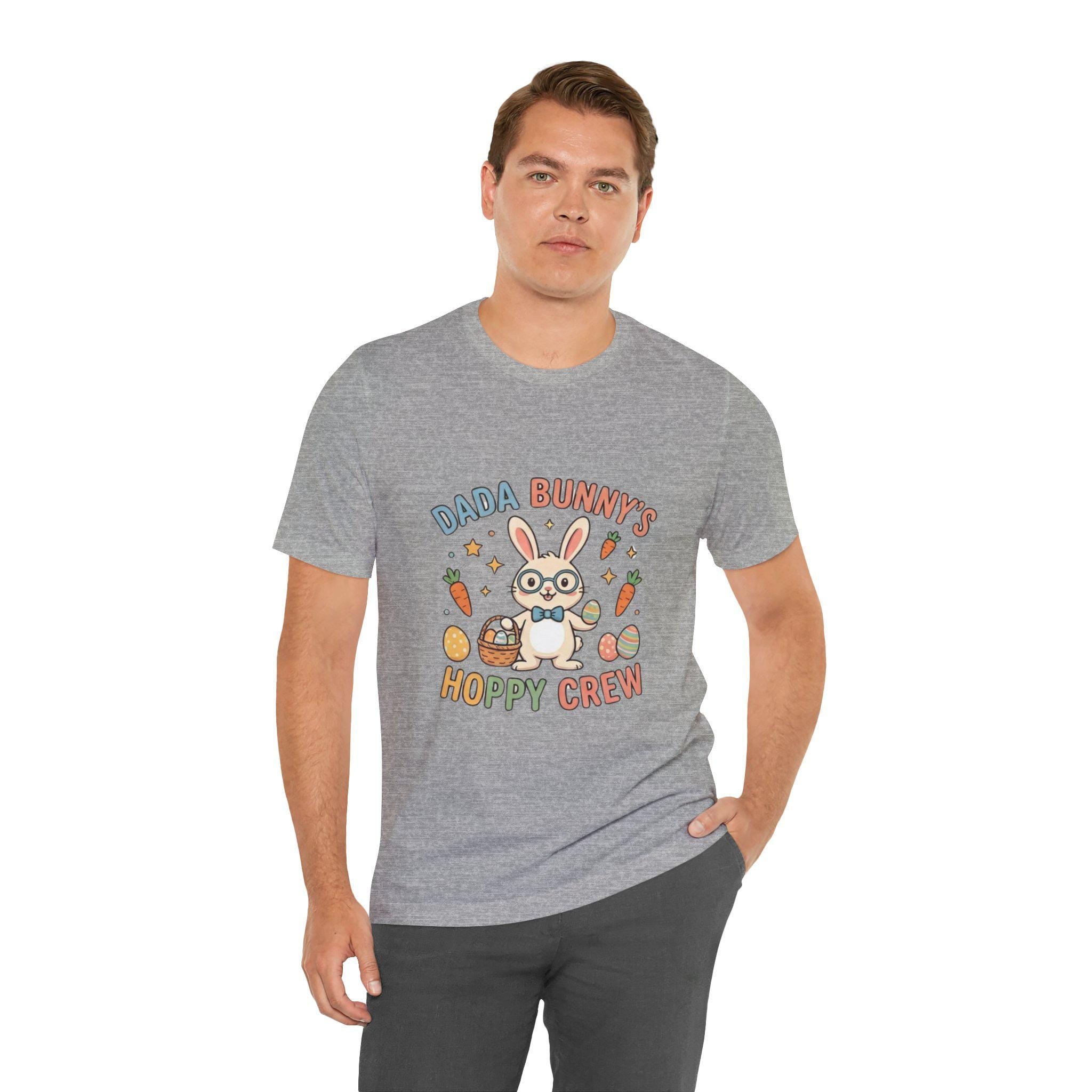 Dada Bunny's Hoppy Crew T-Shirt | Easter Bunny, Carrots, Easter Eggs