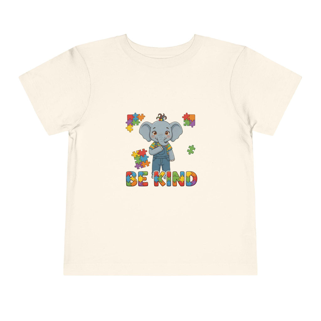 Toddler Elephant Puzzle Tee | Autism Awareness, Be Kind Shirt