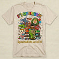 Custom Brain rot Birthday Unisex T-Shirt, Personalized game tee