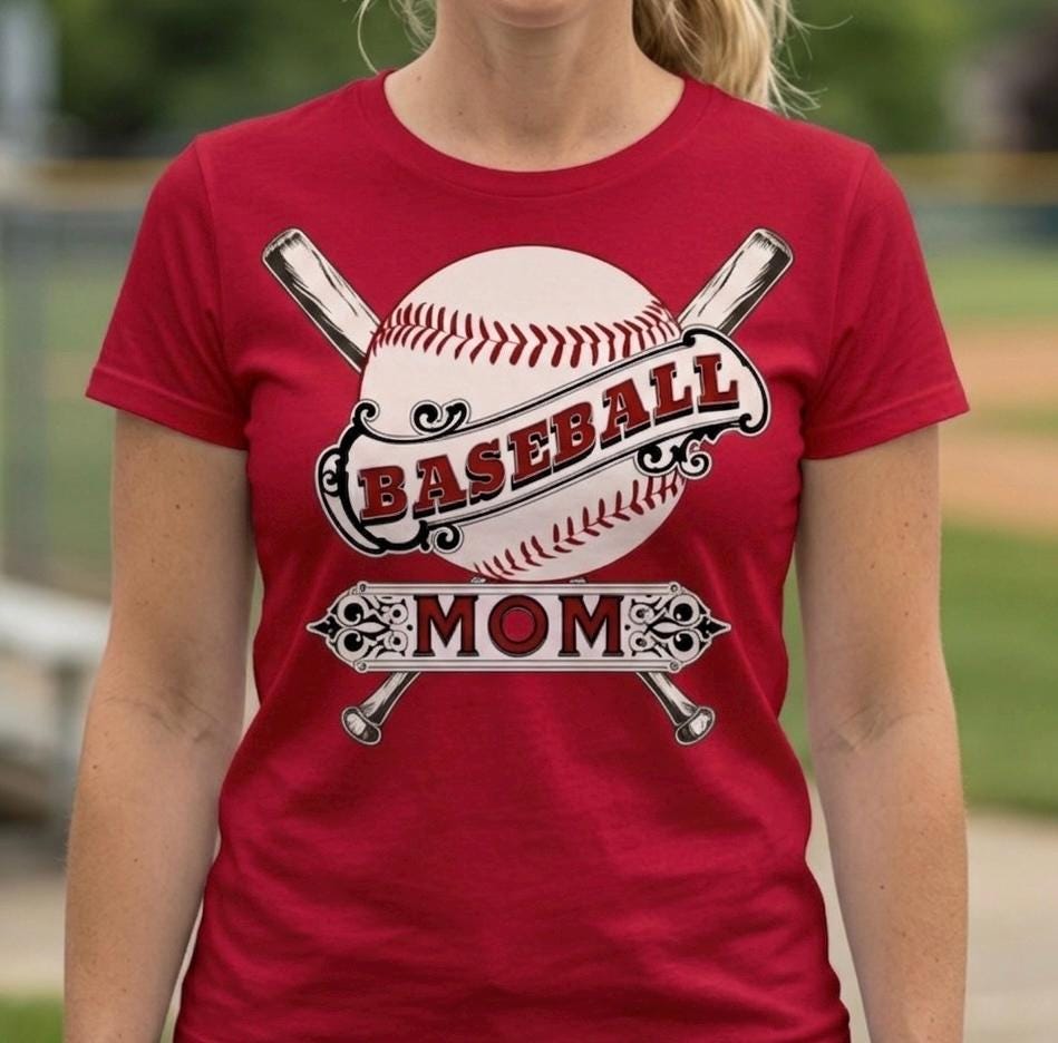 Sports Mom Basketball, Football, Wrestling, Soccer, Volleyball, Baseball Unisex T-Shirts