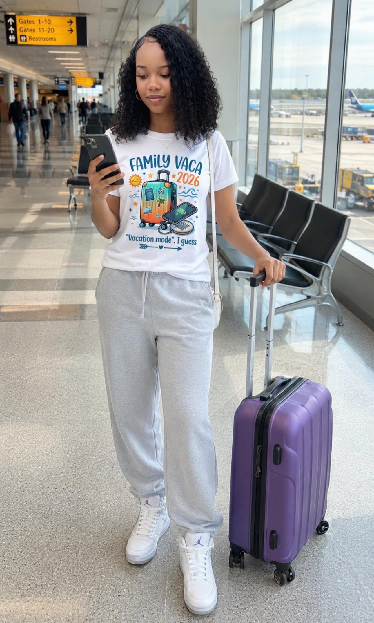 Custom Family Vaca matching T-Shirt for Toddlers and Youth, Holidays and matching crew tee