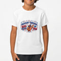 Snakin' Through 250 Years of USA Anniversary Hotdog Graphic T-Shirt, 4th of July Toddler & Youth Tee
